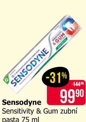 Sensodyne Sensitivity & Gum zubní pasta 75 ml 