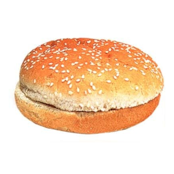 Hamburgerová bulka půlená se sezamem 10cm