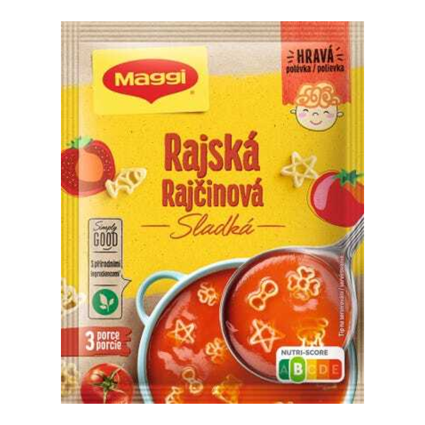 Maggi Rajská polévka sladká s těstovinami