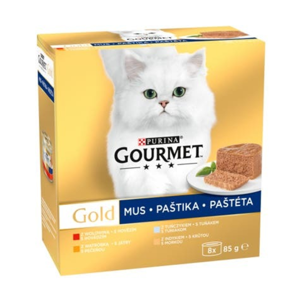 Gourmet Gold multipack paštik 8x85 g