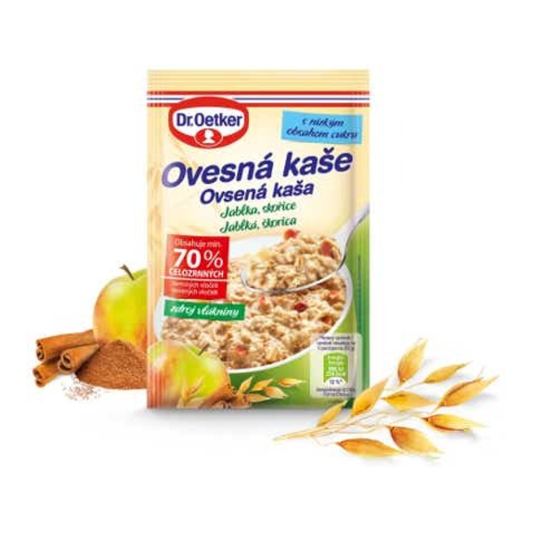 Dr. Oetker Ovesná kaše jablko, skořice