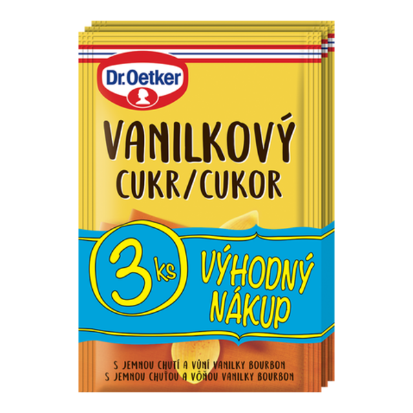 Dr. Oetker Vanilkový cukr 3ks