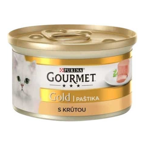 Gourmet Gold jemná paštika s krůtou