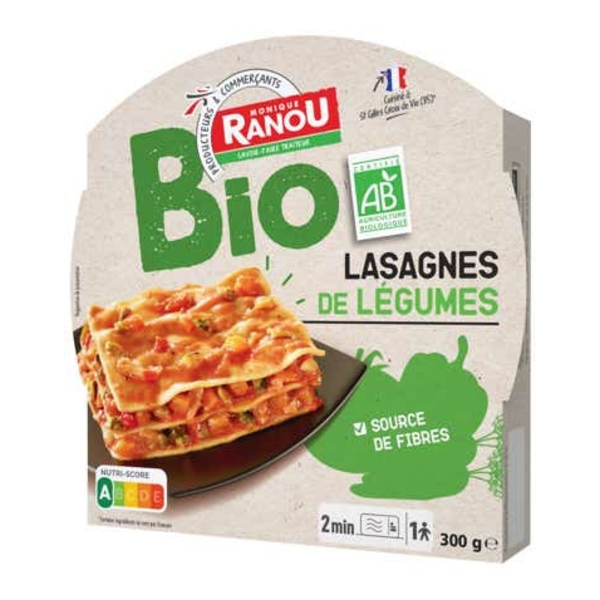 Monique Ranou BIO Vegetariánské lasagne