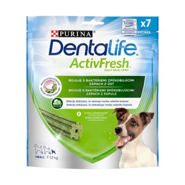 Dentalife ActivFresh tyčinky pro malé psy 115 g