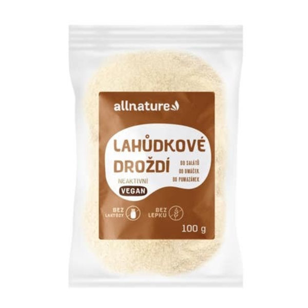 Allnature Lahůdkové droždí neaktivní