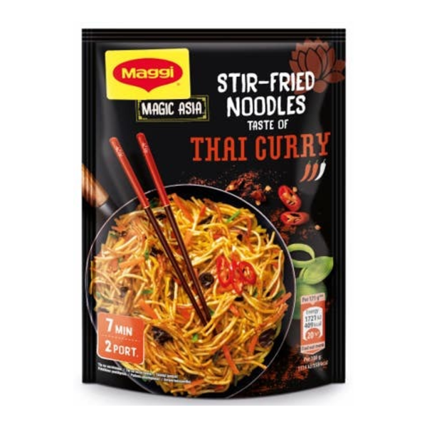 Maggi Magic Asia Pikantní smažené nudle s chutí Thai Curry