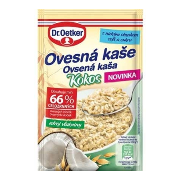 Dr. Oetker Ovesná kaše Kokos