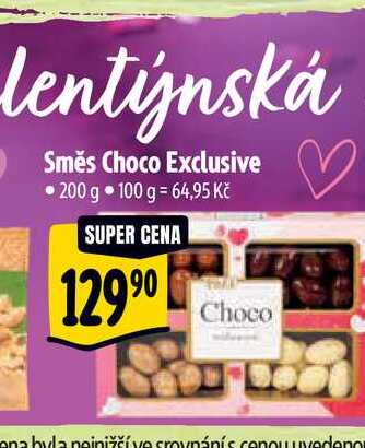   Směs Choco Exclusive 200 g 