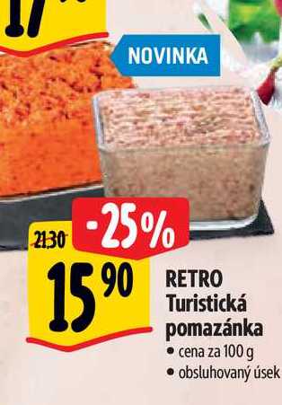   RETRO Turistická pomazánka 100 g