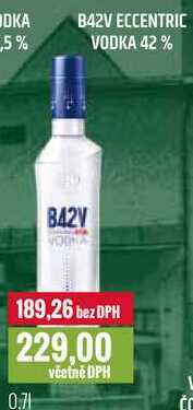 B42V ECCENTRIC VODKA 42% 0,7l