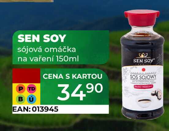 SEN SOY sójová omáčka na vaření 150ml  