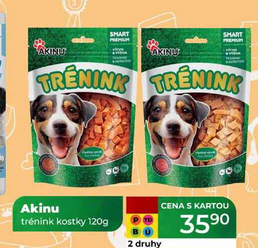 Akinu trénink kostky 120g 