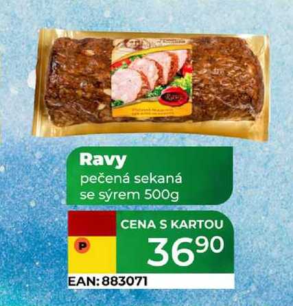 Ravy pečená sekaná se sýrem 500g 