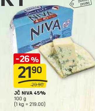 JČ NIVA 45% 100g