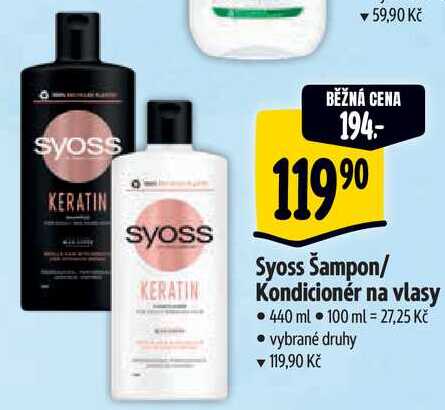 Syoss Šampon na vlasy, 440 ml  