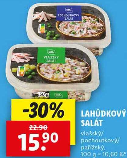 LAHŮDKOVÝ SALÁT, 150 g