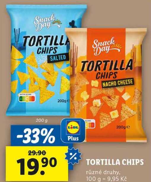 TORTILLA CHIPS, 200 g