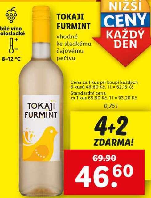 TOKAJI FURMINT, 0,75 l