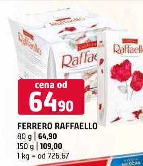 Raffaello 80g 150g