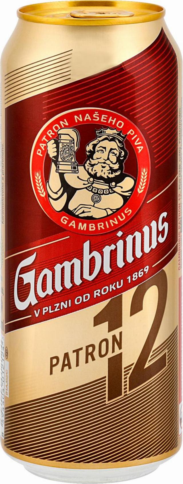 Gambrinus Patron 12 Pivo světlý ležák