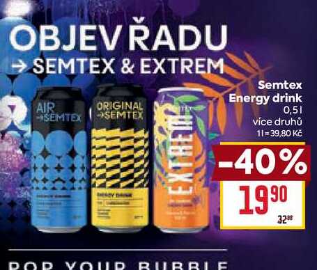 Semtex Energy drink 0,5l