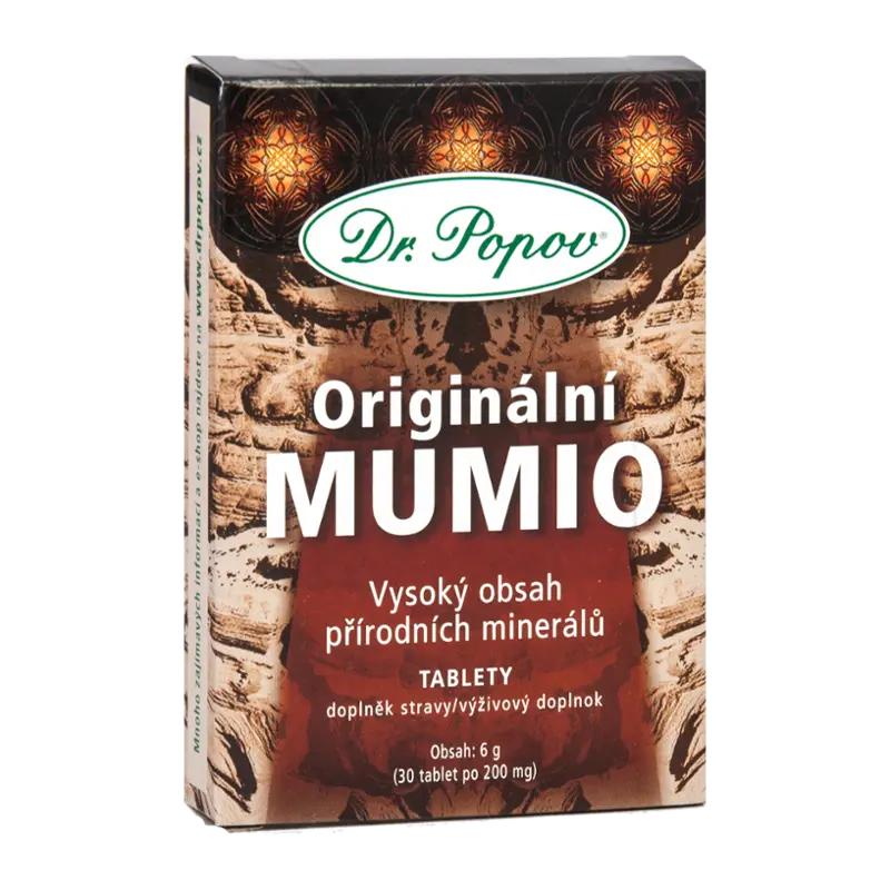 Dr. Popov Mumio tablety, doplněk stravy, 30 ks