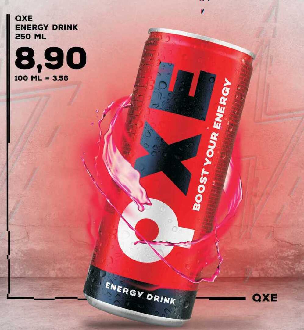 QXE ENERGY DRINK 250 ML