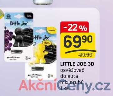 LITTLE JOE 3D osvěžovač do auta 1 ks