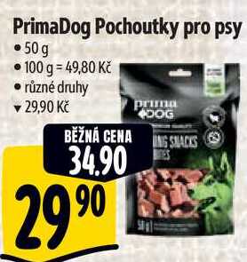 PrimaDog Pochoutky pro psy, 50 g