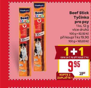 Beef Stick Tyčinka pro psy 1ks, 12 g 