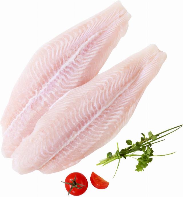 Pangasius (Pangasius hypophthalmus) filet, rozmrazený