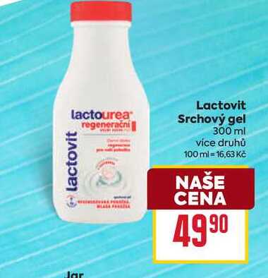 Lactovit Sprchový gel 300 ml 