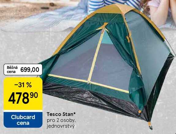 Tesco Stan, pro 2 osoby, jednovrstvý