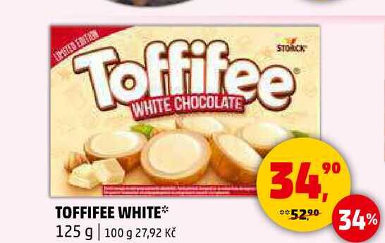 TOFFIFEE WHITE, 125 g