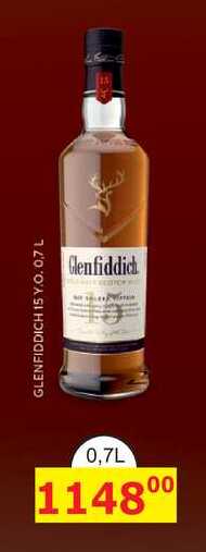 GLENFIDDICH 15 Y.O. 0,7 L