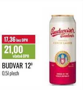 BUDVAR 12° 0,5l