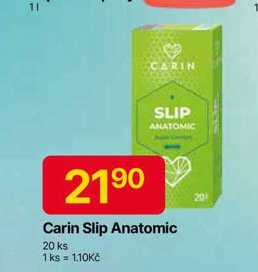 Carin Slip Anatomic 20 ks