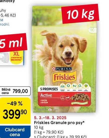 Friskies Granule pro psy, 10 kg