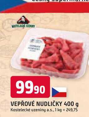 VEPŘOVÉ NUDLIČKY 400 g 