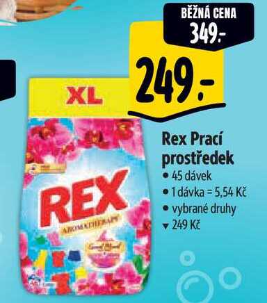   Rex Prací prostředek  45 dávek 