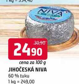 Jihočeská Niva 100g