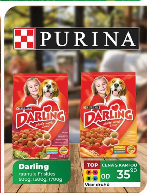 Darling granule Friskies 500g 500g, 1500g, 1700g  