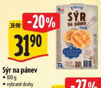 Sýr na pánev, 100g 