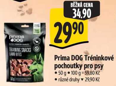 Prima DOG Tréninkové pochoutky pro psy, 50 g 