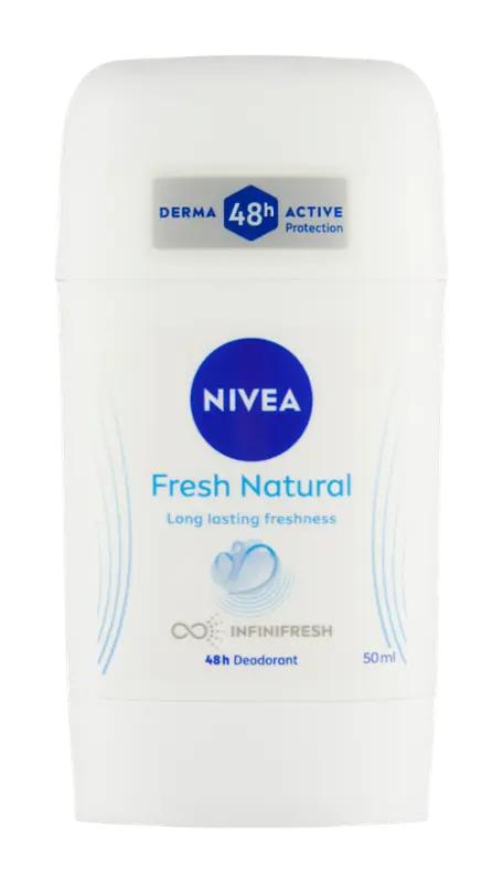 NIVEA Deodorant tuhý pro ženy Fresh Natural, 50 ml