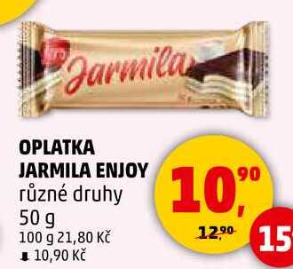 OPLATKA JARMILA ENJOY různé druhy, 50 g