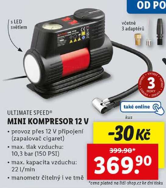 MINI KOMPRESOR 12 V