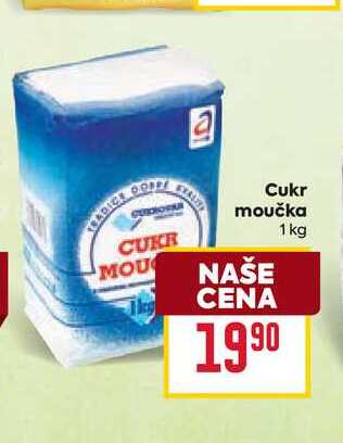 Cukr moučka 1 kg 