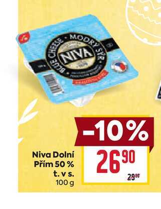 Niva Dolní Přím 50% t. vs. 100 g